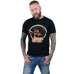 New James Brown: Circle & Logo - T-paita Bändipaidat|Hip Hop & Räp