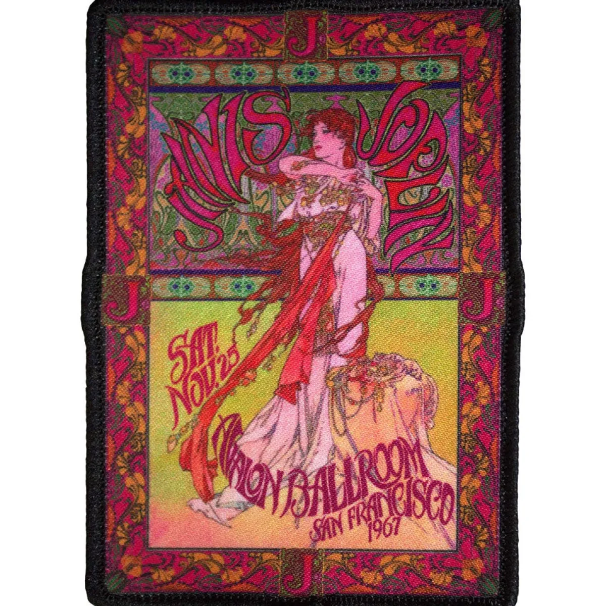 Outlet Janis Joplin Avalon Balloon - Kangasmerkki Janis Joplin|Kangasmerkit