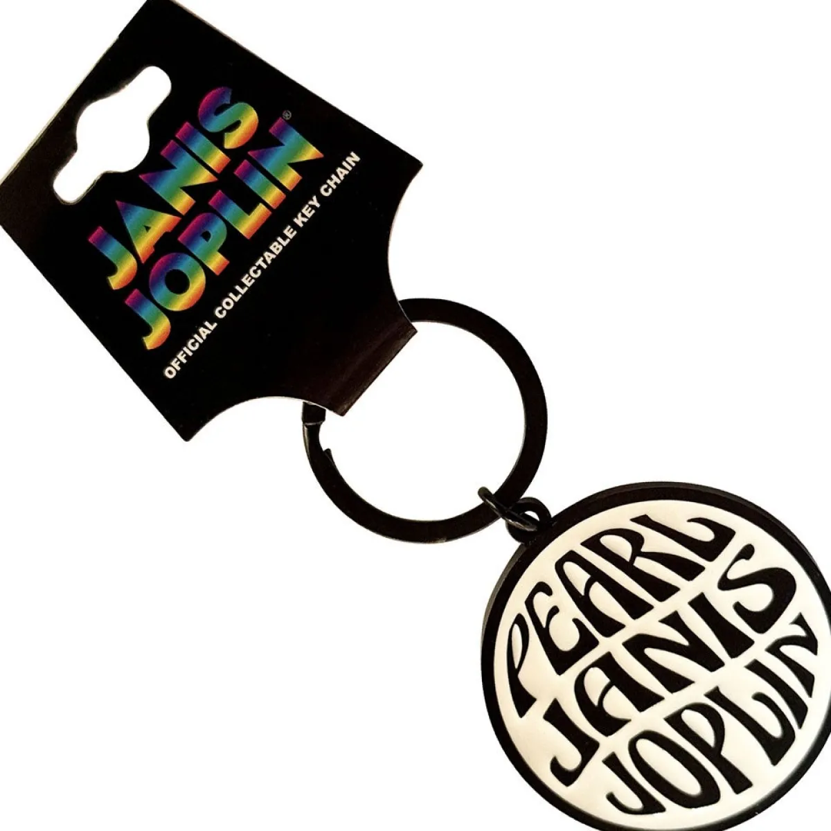 Discount Janis Joplin: Pearl Emblem Mono - Avaimenperä Hippikamaa|Avaimenperät
