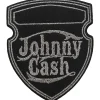 Outlet Johnny Cash Metallic Shield - Kangasmerkki Kangasmerkit|Johnny Cash