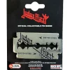 Clearance Judas Priest: British Steel Razor Blade - Pinssi Rock´N´Roll Lifestyle