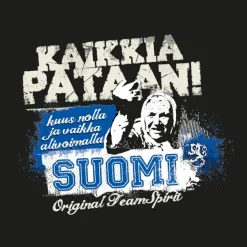 Hot Kaikkia Pataan Suomi MM T-paita Asenne T-Paidat