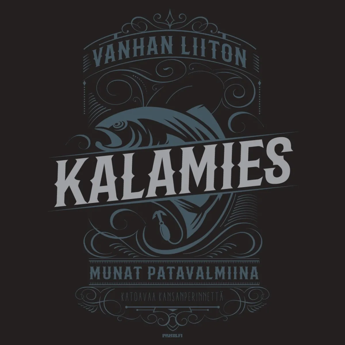 Kalamies T-paita Asenne T-Paidat|Eräjormat