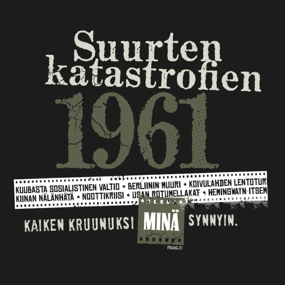 Katastrofi 1961 Huppari Katastrofi Paidat