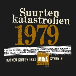 Sale Katastrofi 1979 Lady Fit T-paita Katastrofi Paidat