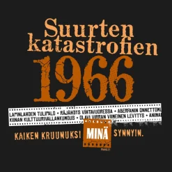 Sale Katastrofi 1966 Lady Fit T-paita 60-Vuotiaalle|Katastrofi Paidat