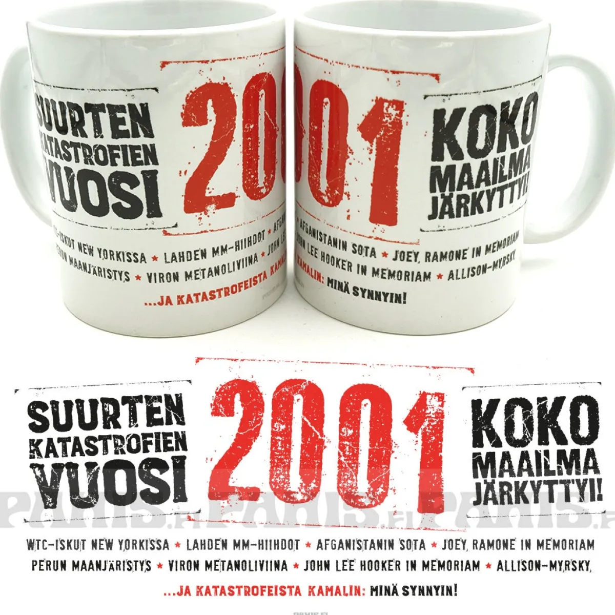 Clearance Katastrofi 2001 - Muki Vuosiluku Mukit