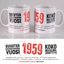 Sale Katastrofi 1959 - Muki Ystävälle|Vuosiluku Mukit