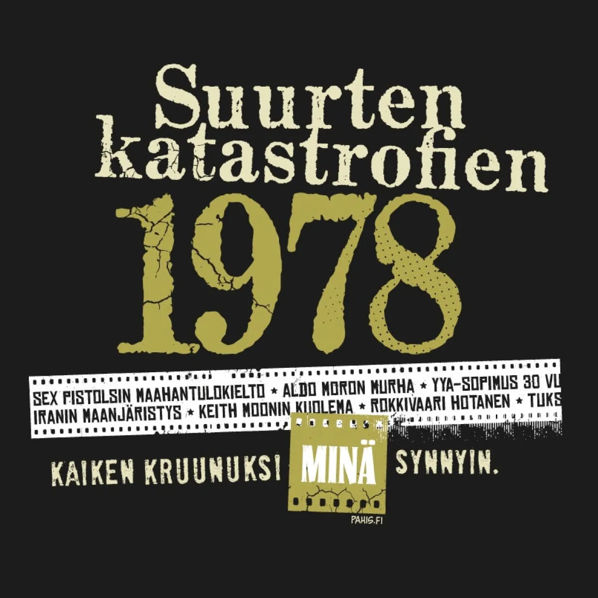 Online Katastrofi 1978 T-paita Katastrofi Paidat