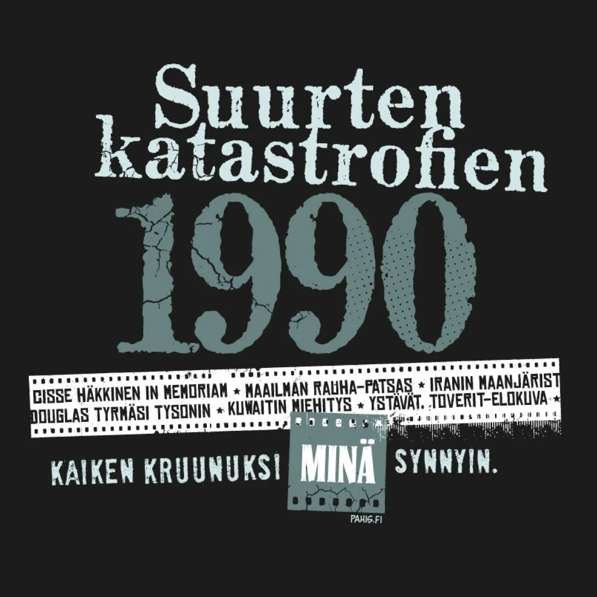 Clearance Katastrofi 1990 T-paita Katastrofi Paidat