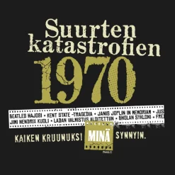 New Katastrofi 1970 T-paita Katastrofi Paidat