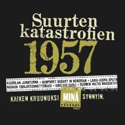 Clearance Katastrofi 1957 T-paita Katastrofi Paidat