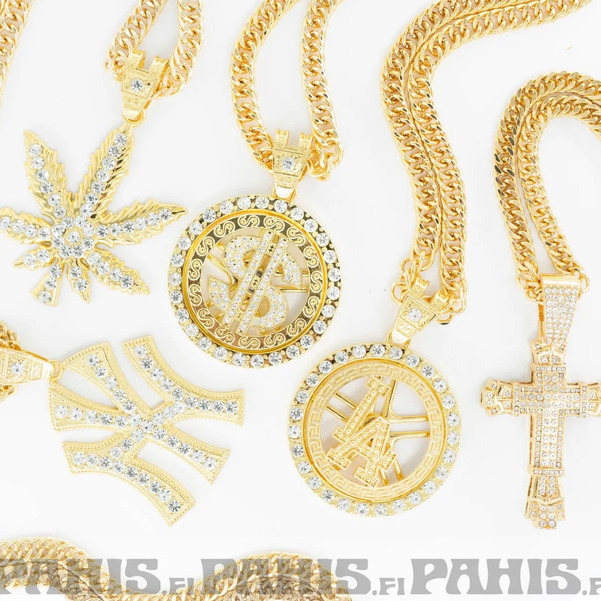 Hot Kaulakoru - Ice kulta/hopea Hip Hop & Räp|Kaulakorut