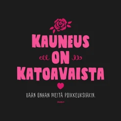 Discount Kauneus - Lady Fit T-paita / T-paita Asenne T-Paidat