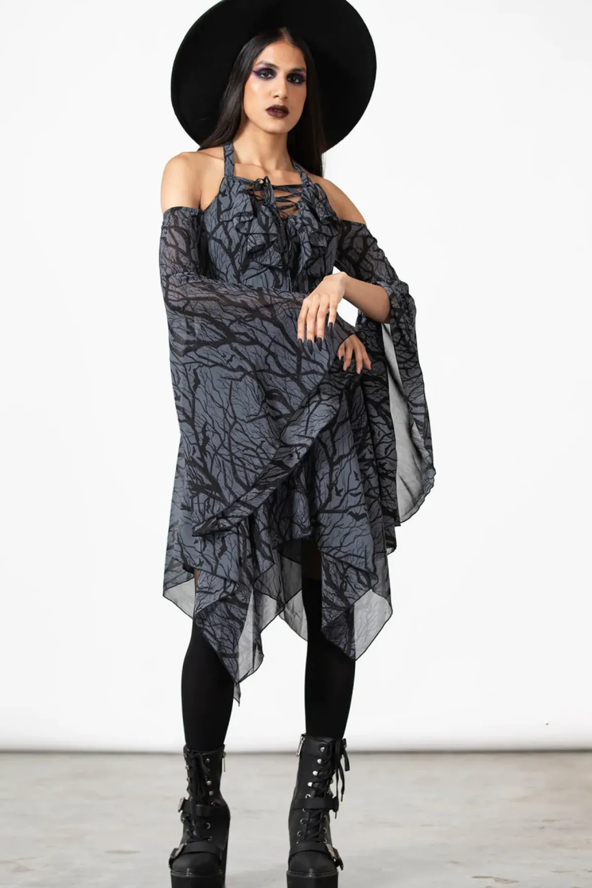 Sale Adalyn - Halter mekko Mekot|Goottikamaa