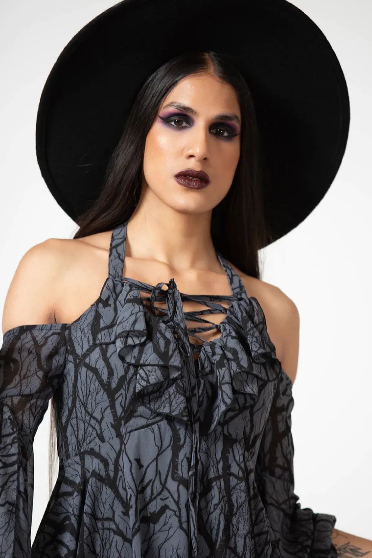 Sale Adalyn - Halter mekko Mekot|Goottikamaa