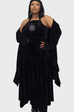Clearance Ascended Maxi Pinafore - Lappumekko Mekot