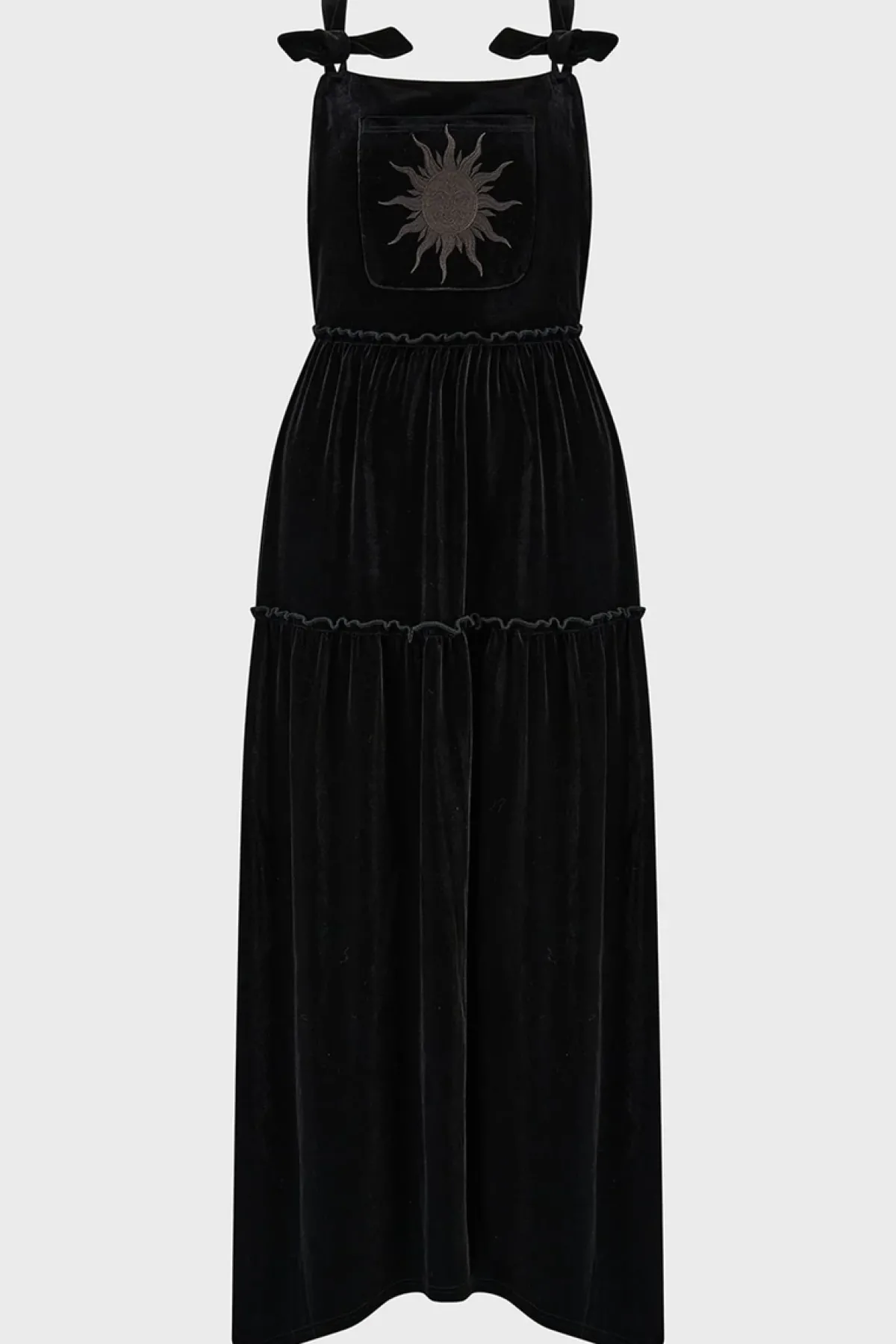 Clearance Ascended Maxi Pinafore - Lappumekko Mekot