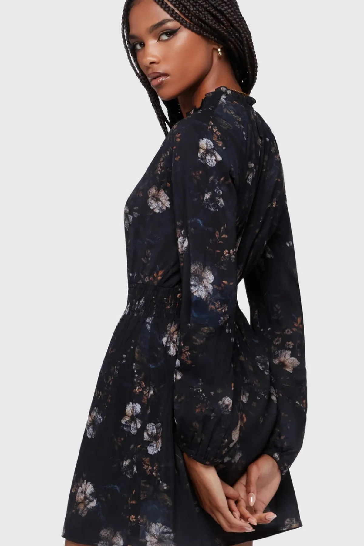 Sale Autumna - Minimekko (black/multi) Mekot|Goottikamaa