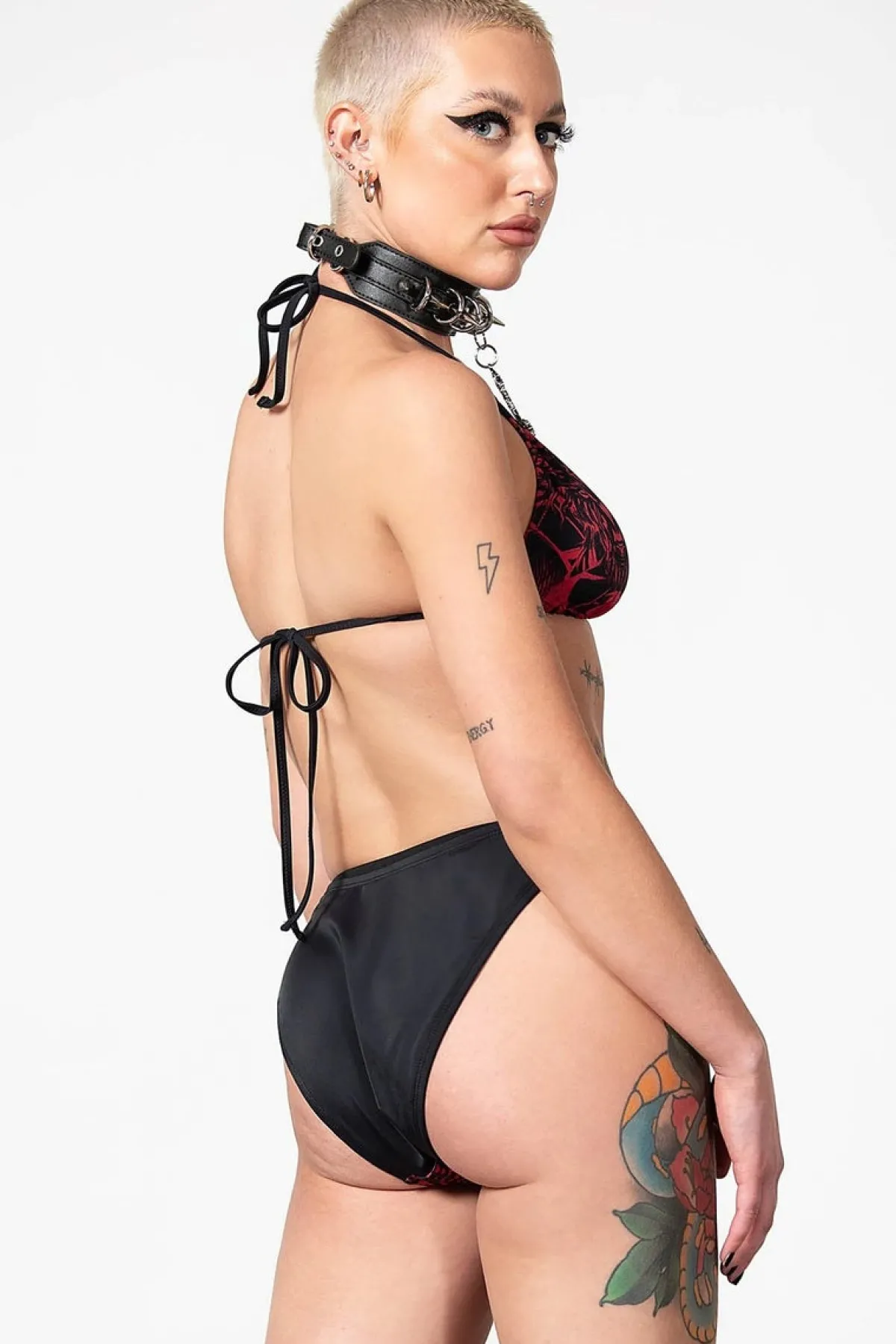 Best Beast Babe - 2-osainen bikini Uimapuku Sport|Rockabilly