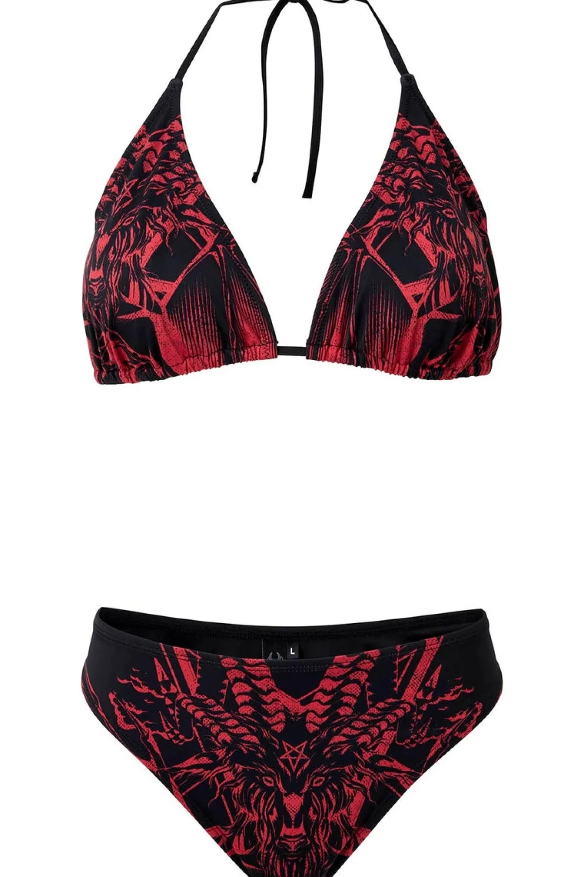 Best Beast Babe - 2-osainen bikini Uimapuku Sport|Rockabilly