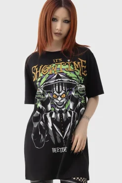 New Beetlejuice It's Showtime - T-paita Goottikamaa|T-Paidat