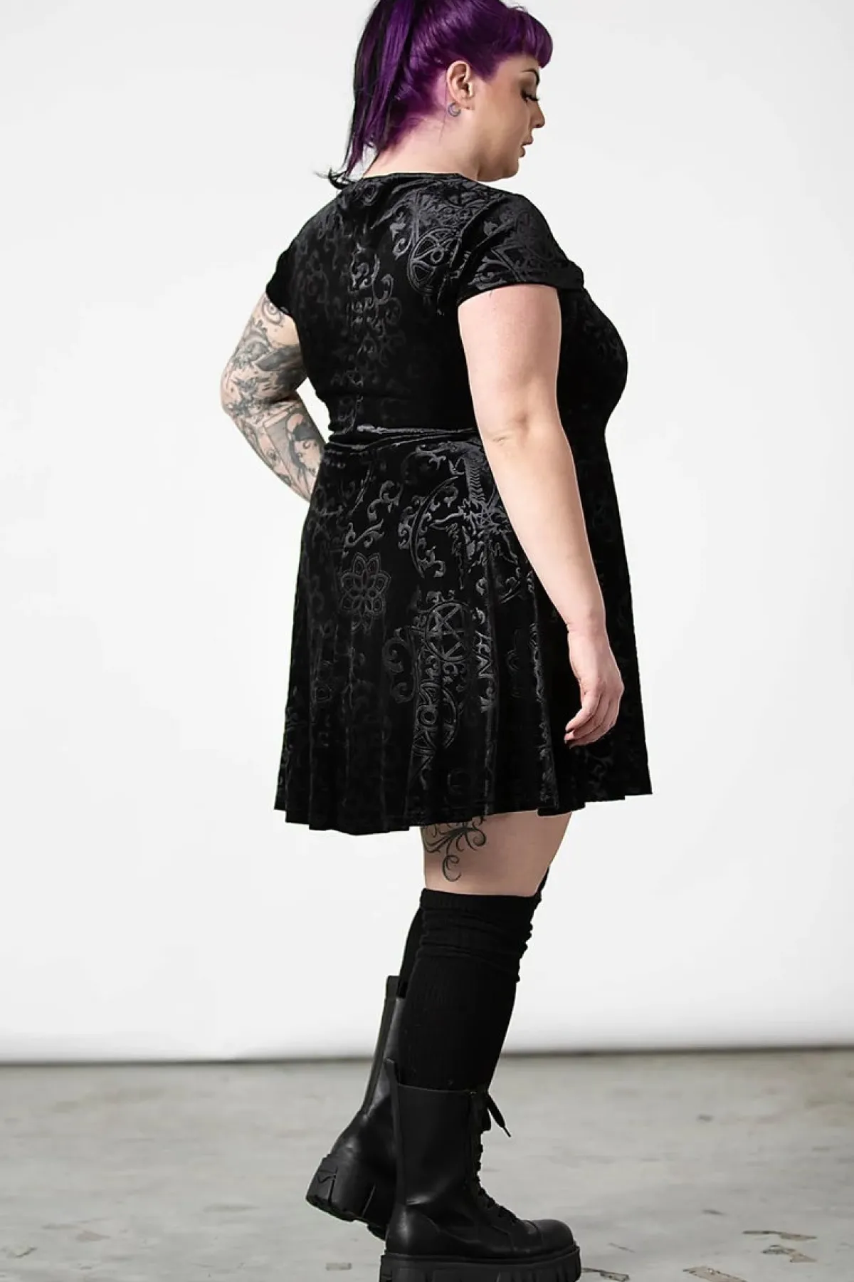 Best Blasphemia - Keyhole Skater Mekko Mekot|Goottikamaa