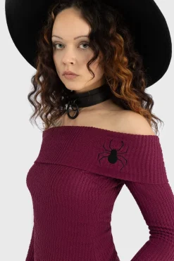 Sale Cruor Off Shoulder - Toppi Goottikamaa|Pitkähihaiset