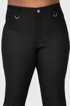 Hot Cutout Bondage - Housut, Bootcut Goottikamaa|Muut Housut