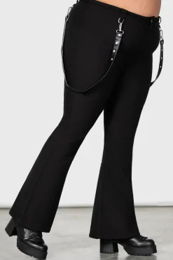 Hot Cutout Bondage - Housut, Bootcut Goottikamaa|Muut Housut