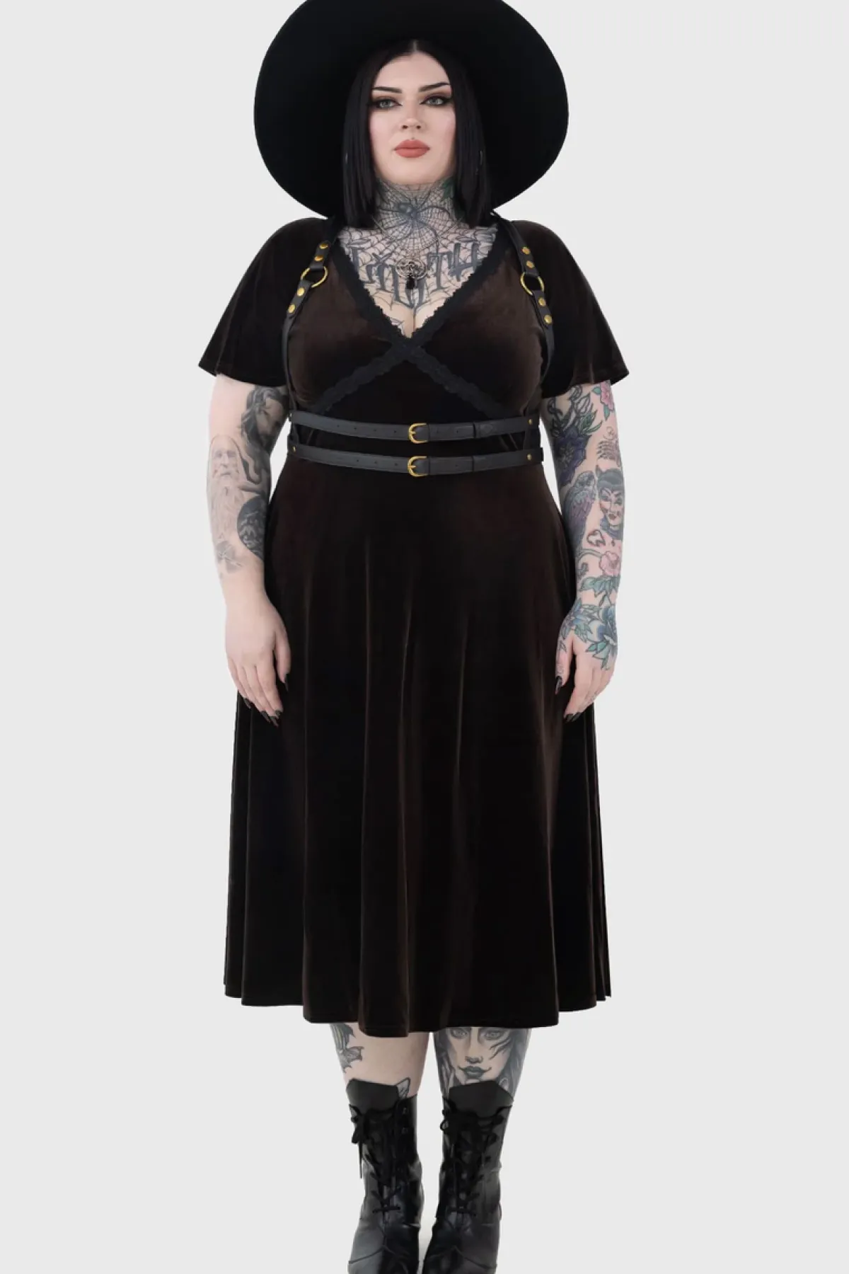 Discount Echelia - Mekko, sepia Mekot