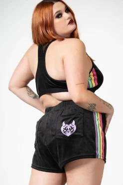 Hot Groovy - Velourshortsit Pride|Shortsit