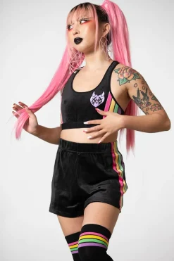 Hot Groovy - Velourshortsit Pride|Shortsit