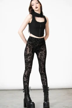 Discount Lulz - Mesh Leggingsit Leggingsit|Goottikamaa