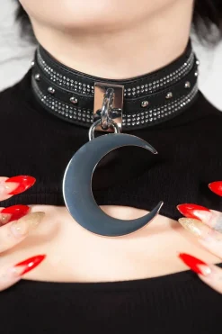 Sale Luna Daze- Choker, musta Goottikamaa|Chokerit