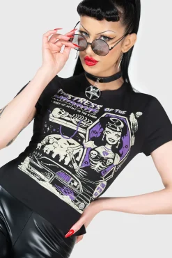 Outlet Mistress of the Morgure - Naisten T-paita Goottikamaa|Rockabilly