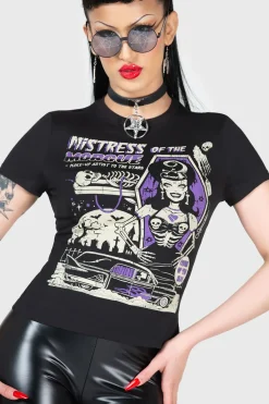 Outlet Mistress of the Morgure - Naisten T-paita Goottikamaa|Rockabilly