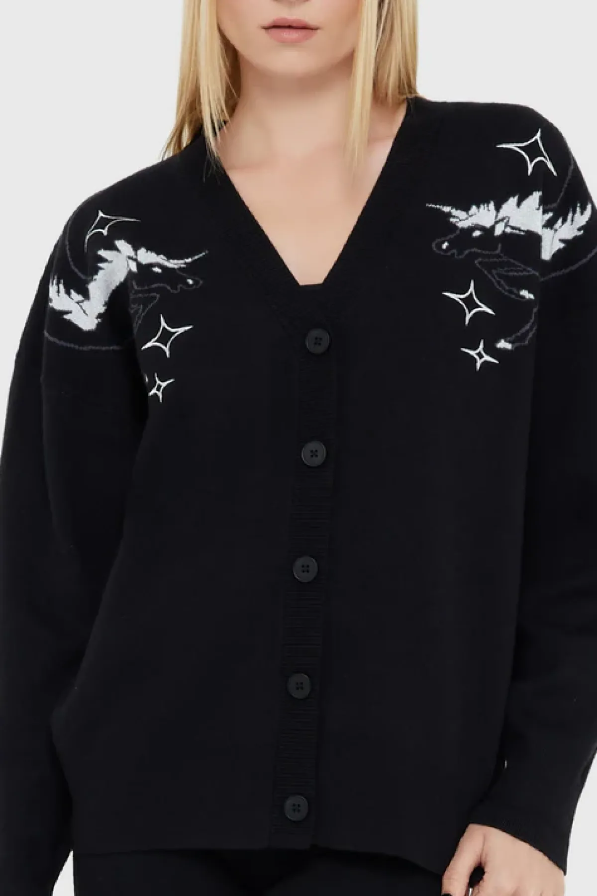Online Monochromi Corn - Neuletakki Neuleet|Goottikamaa