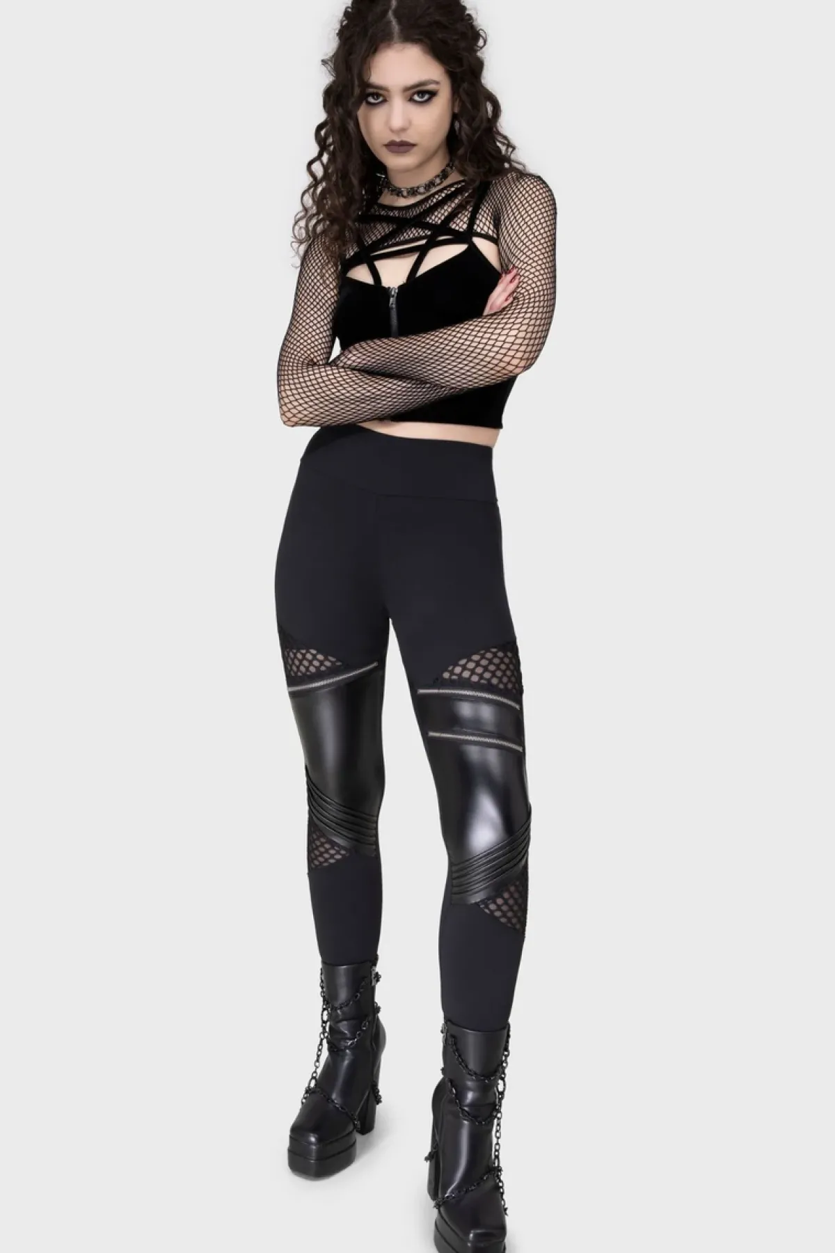 Neo Noir - Leggingsit Leggingsit|Goottikamaa