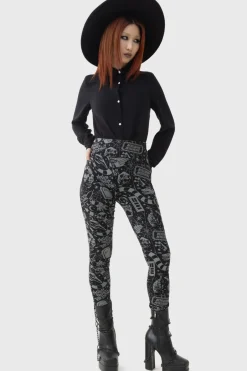 Outlet Never Trust The Living - Leggingsit Leggingsit|Beetlejuice
