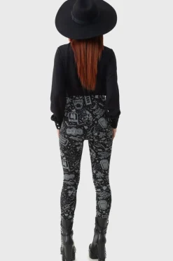 Outlet Never Trust The Living - Leggingsit Leggingsit|Beetlejuice