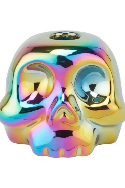 Outlet Rainbow Skulls - Kynttilänjalka Kynttilät Ja Kynttilänjalat|Pastelligootti