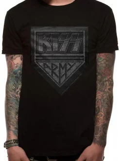 Online Kiss Army Distressed - T-paita Bändipaidat|Kiss