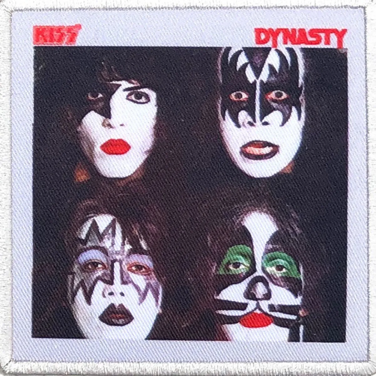 Discount Kiss Dynasty - Kangasmerkki Kiss|Kangasmerkit