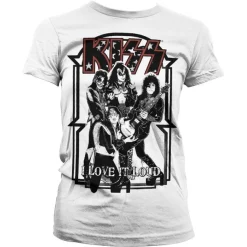 Sale KISS: I Love it loud - Naisten T-paita Kiss|T-Paidat