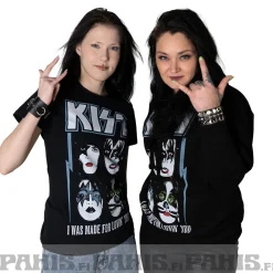 Sale KISS: I Was Made For Lovin' You - Naisten T-paita Kiss|T-Paidat