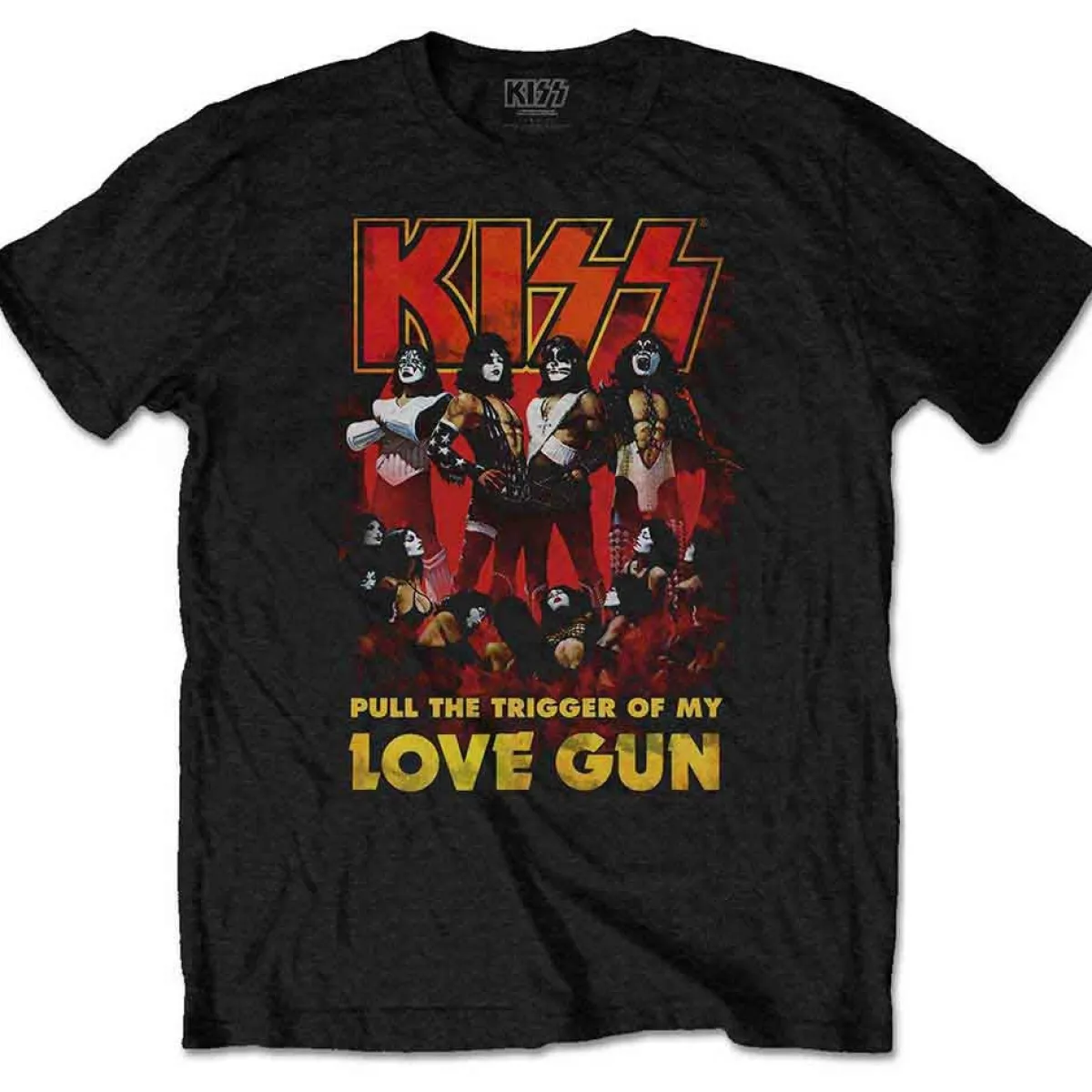 Outlet KISS Love Gun Glow - T-paita Bändipaidat|Kiss