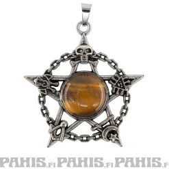 Outlet Kiviriipus - Pentagrammi4,5cm Jaspis|Aventuriini