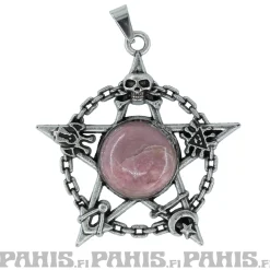 Outlet Kiviriipus - Pentagrammi4,5cm Jaspis|Aventuriini