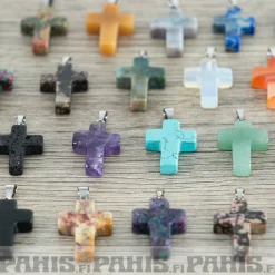 Discount Kiviriipus - Risti 2,5cm Akaatti|Jaspis